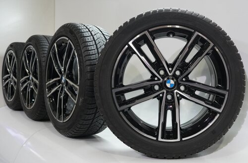 BMW BMW 1 2 er F40 F44 2 er Gran Coupe 550M 17 Zoll Felgen Pirelli Runflat Winterkompletträder Original