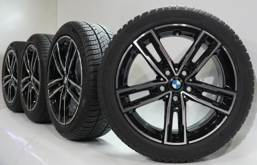 BMW BMW 1 2 er F40 F44 2 er Gran Coupe 550M 17 Zoll Felgen Pirelli Runflat Winterkompletträder Original
