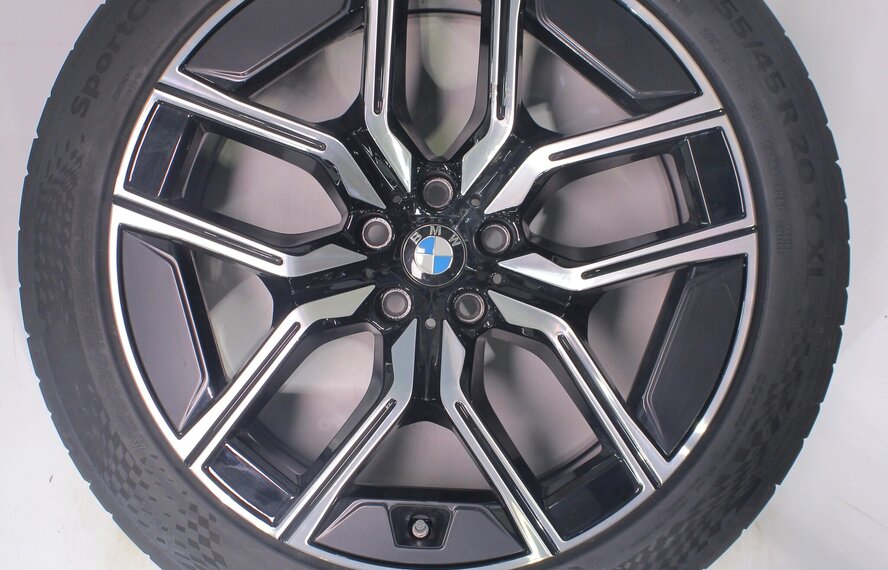 BMW BMW 7 er G70 X3 G45 907M 20 Zoll Felgen Continental Sommerkompletträder Original