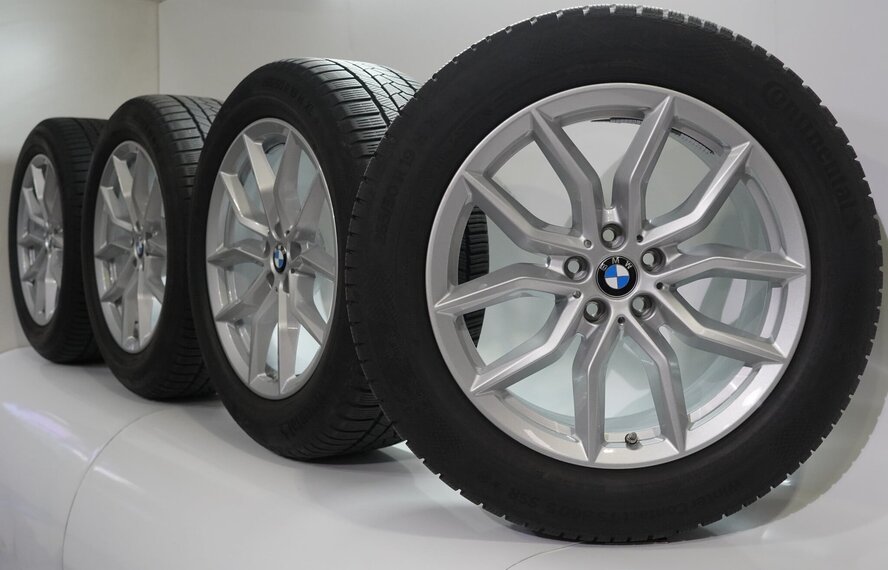 BMW BMW X5 G05 X6 G06 734 19 Zoll Felgen Continental Winterkompletträder Original