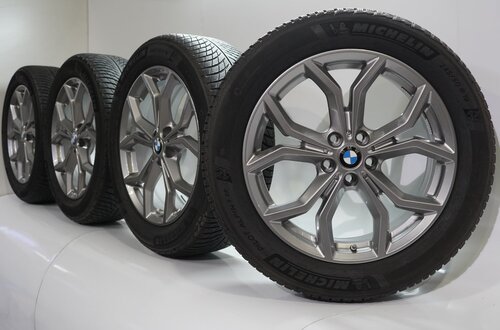 BMW BMW X3 X4 G01 G02 694 19 Zoll Felgen Michelin Runflat Winterkompletträder Original