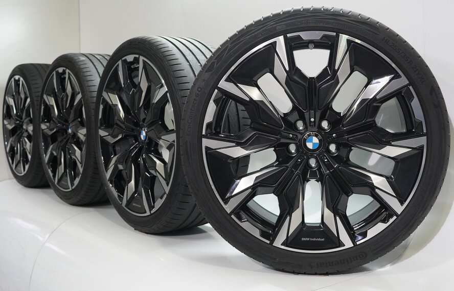 BMW BMW 5 er i5 G60 G61 954I 21 Zoll Felgen Continental Sommerkompletträder Original