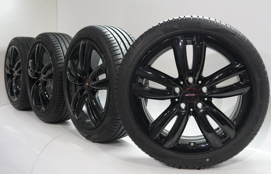 Mini Mini Cooper / S / One / Cabrio F55 F56 F57 JCW501 17 Zoll Felgen Pirelli Runflat Sommerkompletträder Original