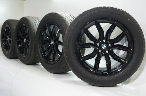 BMW BMW X5 G05 X6 G06 734 19 Zoll Felgen Bridgestone Runflat Winterkompletträder Original