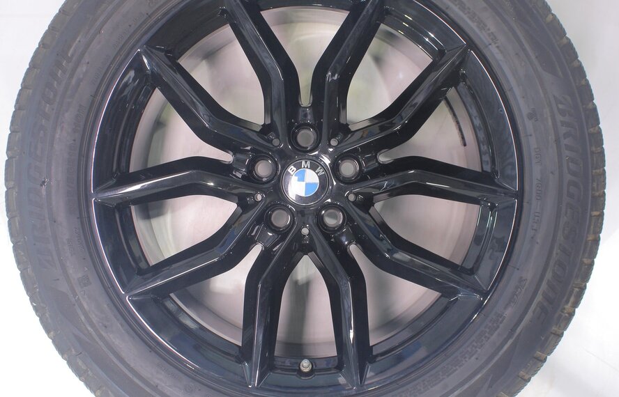 BMW BMW X5 G05 X6 G06 734 19 Zoll Felgen Bridgestone Runflat Winterkompletträder Original
