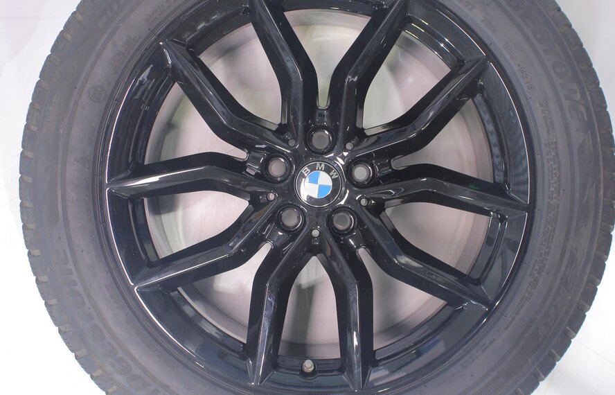 BMW BMW X5 G05 X6 G06 734 19 Zoll Felgen Bridgestone Runflat Winterkompletträder Original