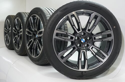 BMW BMW 5er i5 G60 G61 935M 19 Zoll Felgen Hankook Sommerkompletträder Neu Original