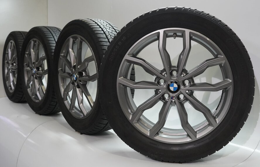 BMW BMW X1 F48 X2 F39 711M 18 Zoll Felgen Continental Winterkompletträder Original
