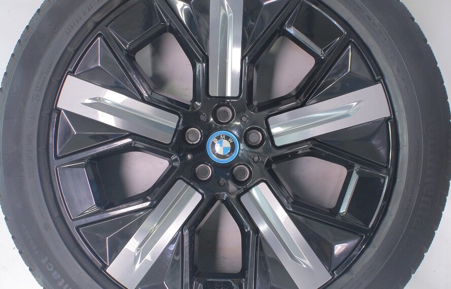 BMW BMW iX i20 1011 21 Zoll Felgen Continental Winterkompletträder Original
