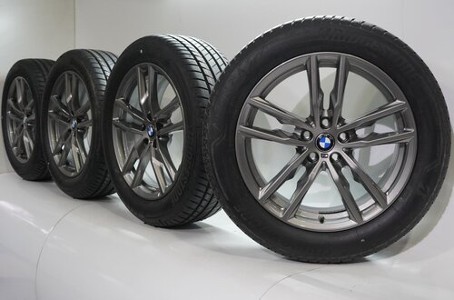 BMW BMW X3 X4 G01 G02 698M 19 Zoll Felgen Bridgestone Sommerkompletträder Original