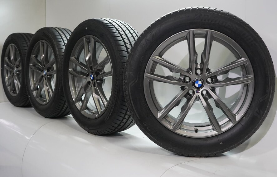 BMW BMW X3 X4 G01 G02 698M 19 Zoll Felgen Bridgestone Sommerkompletträder Original