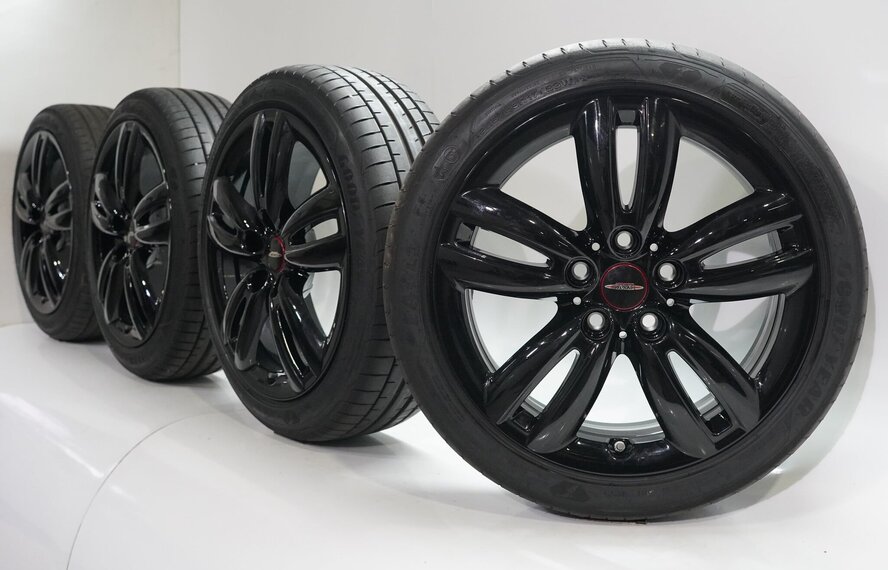 Mini Mini Cooper / S / One / Cabrio F55 F56 F57 JCW501 17 Zoll Felgen Goodyear Runflat Sommerkompletträder Original