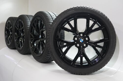 BMW BMW 5 er G30 G31 8 er G14 G15 G16 845M 19 Zoll Felgen Pirelli Runflat Winterkompletträder Neu Original