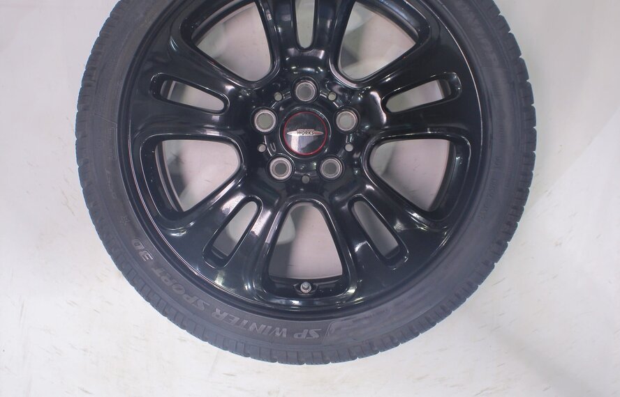 Mini Mini Cooper / S / One / Cabrio F55 F56 F57 JCW510 17 Zoll Felgen Dunlop Runflat Winterkompletträder Original