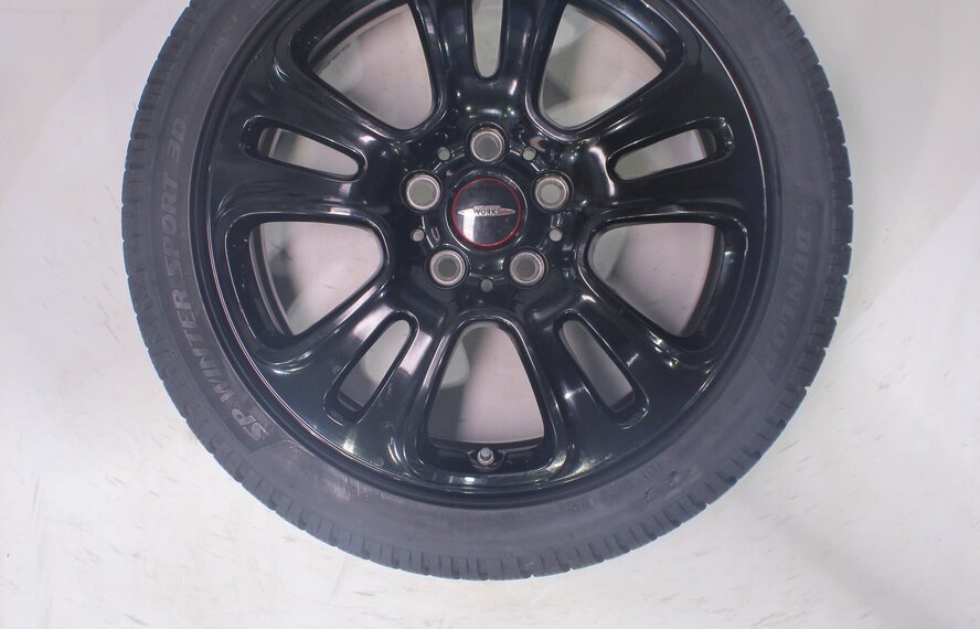 Mini Mini Cooper / S / One / Cabrio F55 F56 F57 JCW510 17 Zoll Felgen Dunlop Runflat Winterkompletträder Original