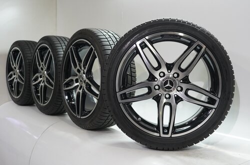 Mercedes Mercedes A B CLA Klasse W176 W117 W246 18 Zoll Felgen Continental Winterkompletträder Original