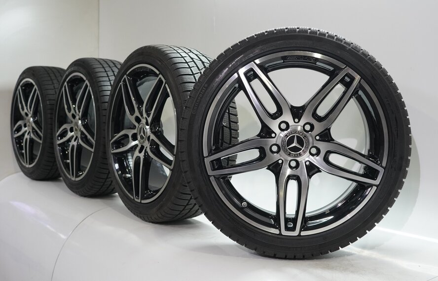 Mercedes Mercedes A B CLA Klasse W176 W117 W246 18 Zoll Felgen Continental Winterkompletträder Original