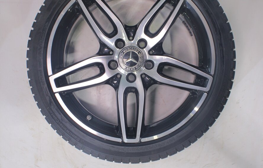 Mercedes Mercedes A B CLA Klasse W176 W117 W246 18 Zoll Felgen Continental Winterkompletträder Original