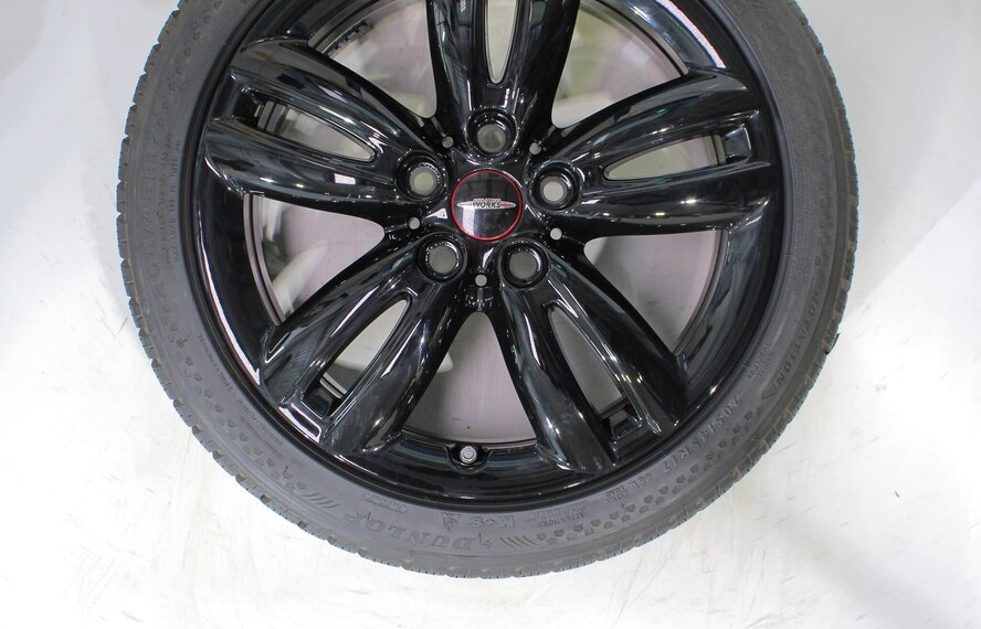 Mini Mini Cooper / S / One / Cabrio F55 F56 F57 JCW501 17 Zoll Felgen Dunlop Runflat Winterkompletträder Original
