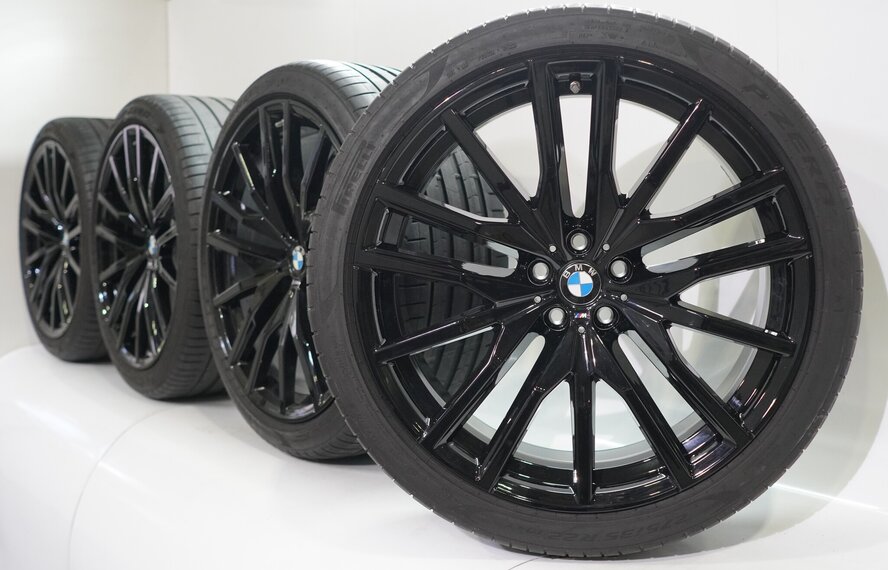 BMW BMW X5 G05 X6 G06 742M 22 Zoll Felgen Pirelli Sommerkompletträder Original