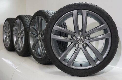 Volkswagen Volkswagen Golf 5 6 7 8 Salvador 18 Zoll Felgen Continental Winterkompletträder Original