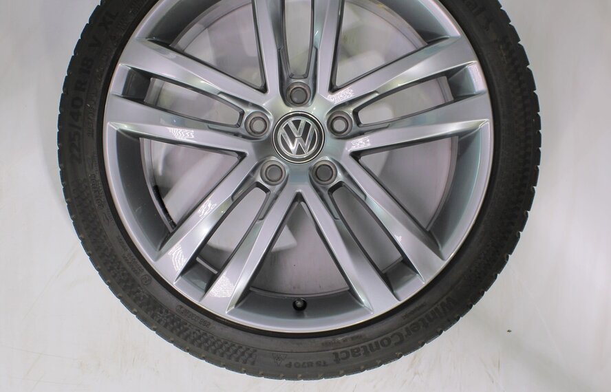 Volkswagen Volkswagen Golf 5 6 7 8 Salvador 18 Zoll Felgen Continental Winterkompletträder Original
