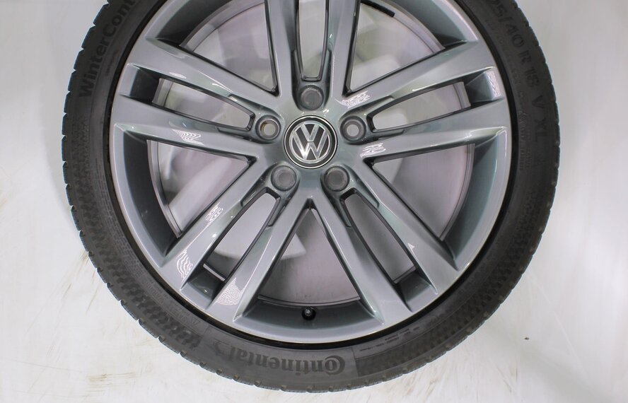 Volkswagen Volkswagen Golf 5 6 7 8 Salvador 18 Zoll Felgen Continental Winterkompletträder Original
