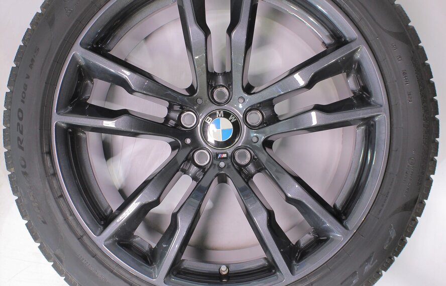 BMW BMW X5M X6M F85 F86 611M 20 Zoll Felgen Pirelli Winterkompletträder Neu Original