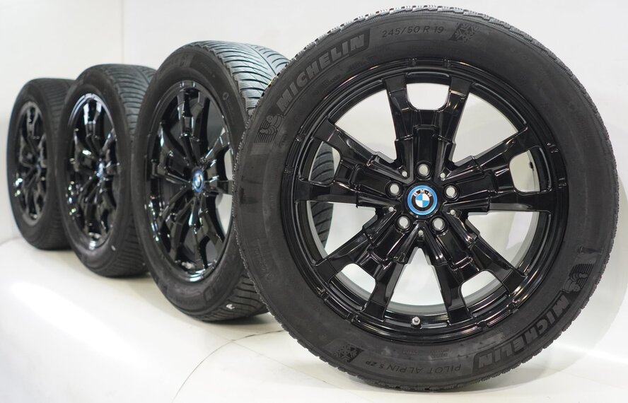 BMW BMW iX3 G08 842 19 Zoll Felgen Michelin Runflat Winterkompletträder Original
