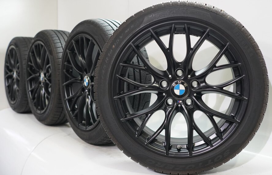 BMW BMW 3 4 er F30 F31 F32 F33 F36 405M 18 Zoll Felgen Pirelli Runflat Winterkompletträder Original