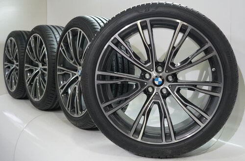 BMW BMW X3 X4 G01 G02 726i 21 Zoll Felgen Bridgestone Runflat Sommerkompletträder Neu Original