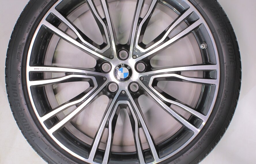 BMW BMW X3 X4 G01 G02 726i 21 Zoll Felgen Bridgestone Runflat Sommerkompletträder Neu Original