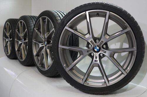 BMW BMW 5 er G30 G31 8 er G14 G15 G16 728M 20 Zoll Felgen Pirelli Runflat Winterkompletträder Neu Original