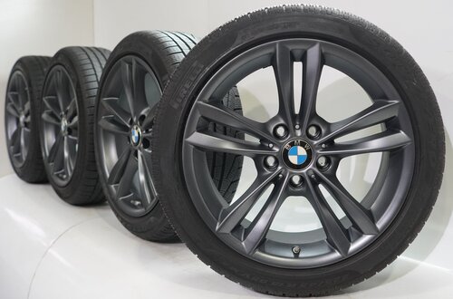 BMW BMW 3 4er F30 F31 F32 F33 F36 658 18 Zoll Felgen Pirelli Runflat Winterkompletträder Original