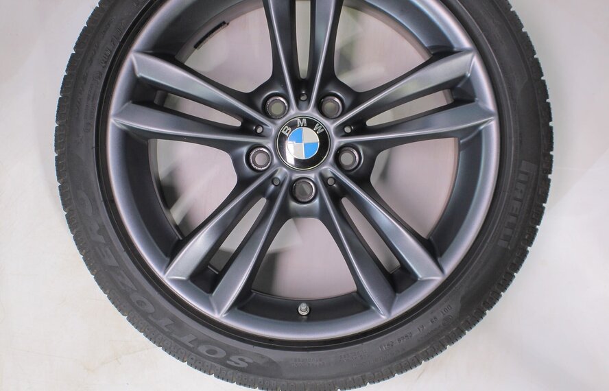 BMW BMW 3 4er F30 F31 F32 F33 F36 658 18 Zoll Felgen Pirelli Runflat Winterkompletträder Original