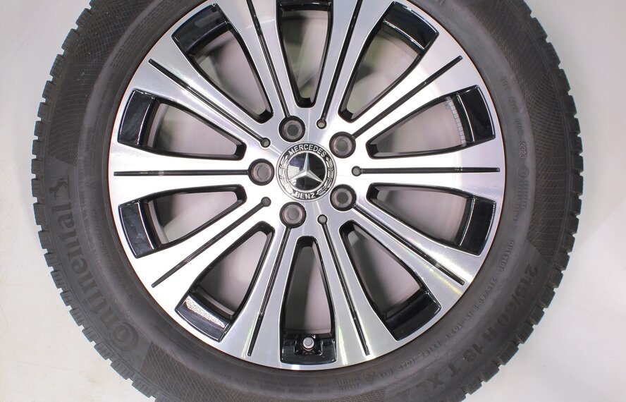 Mercedes Mercedes EQA EQB H243 X243 18 Zoll Felgen Continental Runflat Winterkompletträder Original