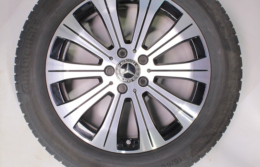 Mercedes Mercedes EQA EQB H243 X243 18 Zoll Felgen Continental Runflat Winterkompletträder Original