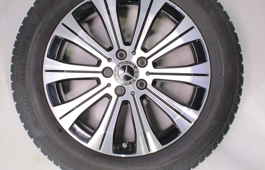 Mercedes Mercedes EQA EQB H243 X243 18 Zoll Felgen Continental Runflat Winterkompletträder Original