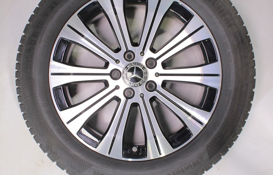 Mercedes Mercedes EQA EQB H243 X243 18 Zoll Felgen Continental Runflat Winterkompletträder Original