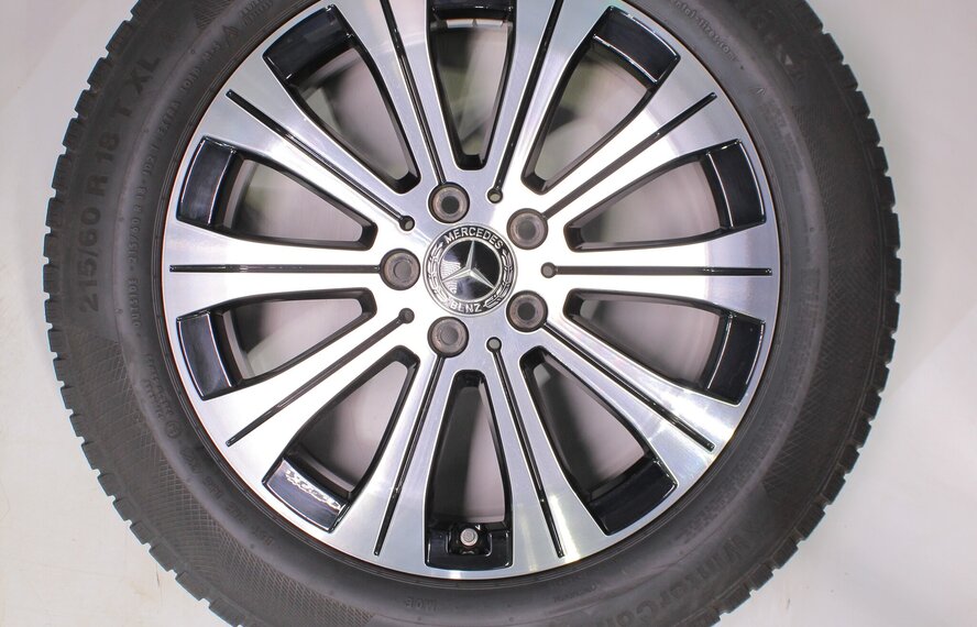 Mercedes Mercedes EQA EQB H243 X243 18 Zoll Felgen Continental Runflat Winterkompletträder Original