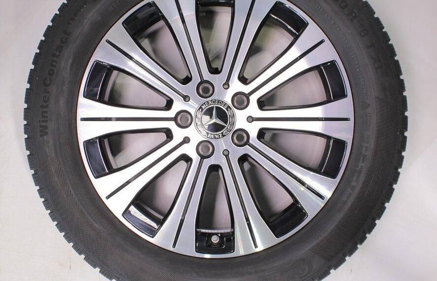 Mercedes Mercedes EQA EQB H243 X243 18 Zoll Felgen Continental Runflat Winterkompletträder Original