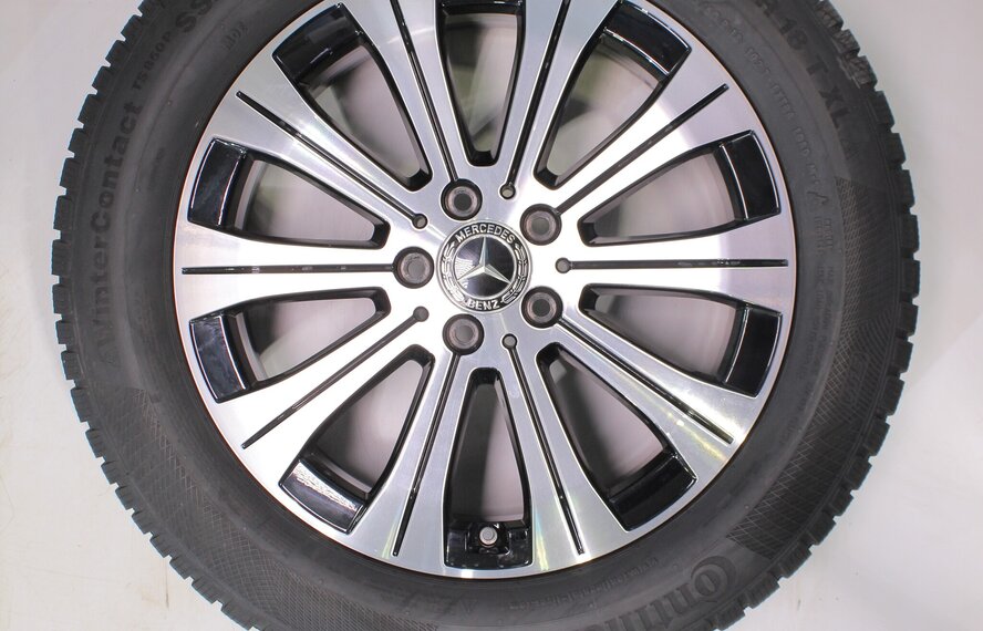 Mercedes Mercedes EQA EQB H243 X243 18 Zoll Felgen Continental Runflat Winterkompletträder Original