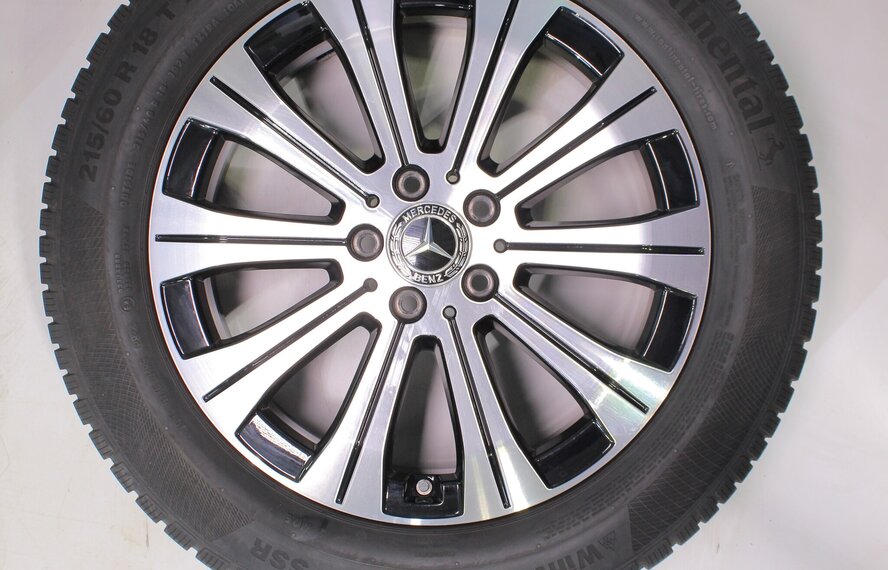 Mercedes Mercedes EQA EQB H243 X243 18 Zoll Felgen Continental Runflat Winterkompletträder Original