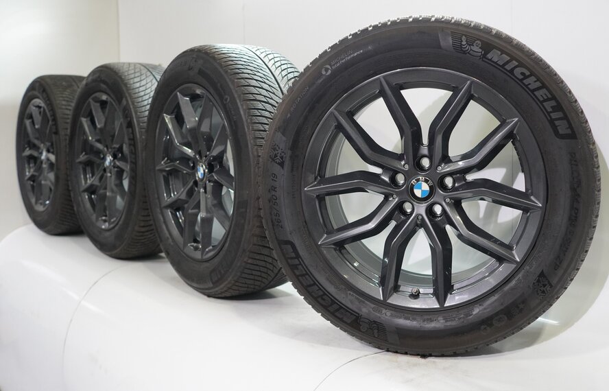 BMW BMW X5 G05 X6 G06 734 19 Zoll Felgen Michelin Runflat Winterkompletträder Original