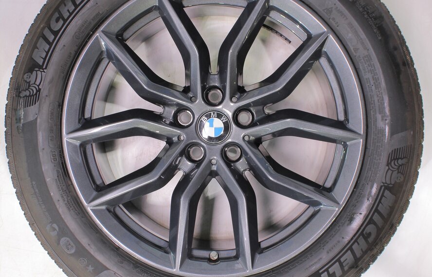 BMW BMW X5 G05 X6 G06 734 19 Zoll Felgen Michelin Runflat Winterkompletträder Original