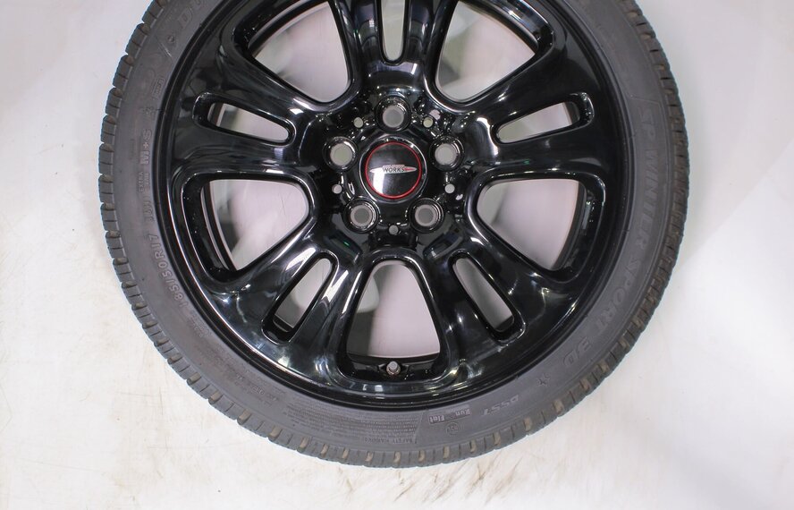Mini Mini Cooper / S / One / Cabrio F55 F56 F57 JCW510 17 Zoll Felgen Dunlop Runflat Winterkompletträder Original