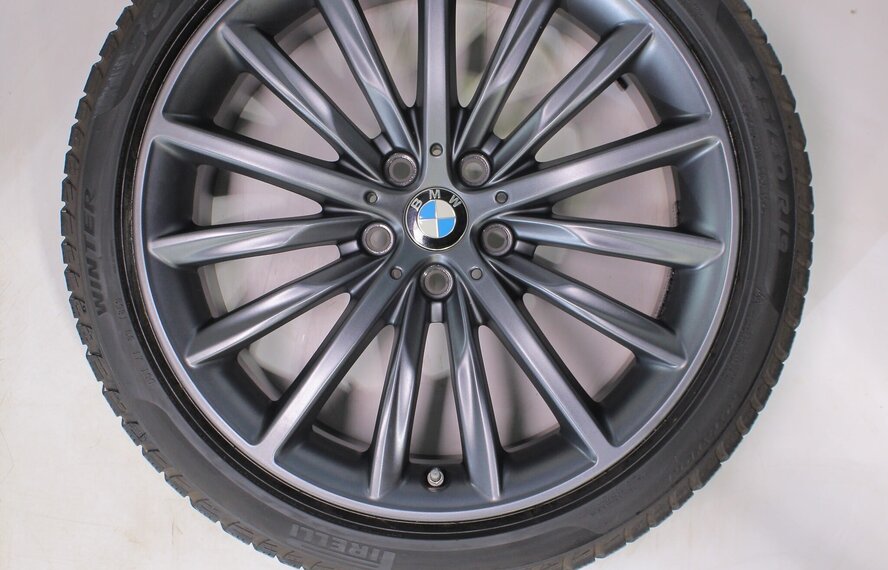 BMW BMW 5er G30 G31 8er G14 G15 G16 633 19 Zoll Felgen Pirelli Runflat Winterkompletträder Neu Original