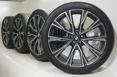BMW BMW X7 G07 758i 22 Zoll Felgen Pirelli Runflat Sommerkompletträder Neu Original