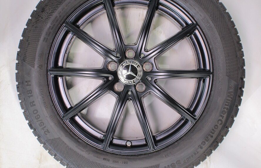 Mercedes Mercedes GLA H247 GLB X247 18 Zoll Felgen Continental Runflat Winterkompletträder Original