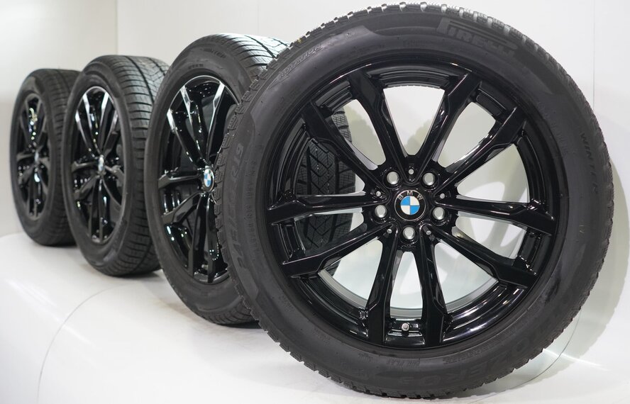 BMW BMW X3 X4 G01 G02 691 19 Zoll Felgen Pirelli Runflat Winterkompletträder Neu Original